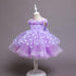 Princess Dress Wave Point Bow Full Dress